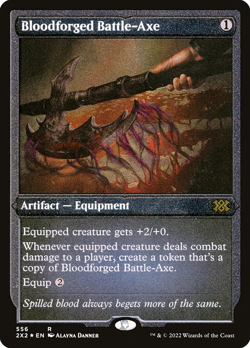Bloodforged Battle-Axe 556