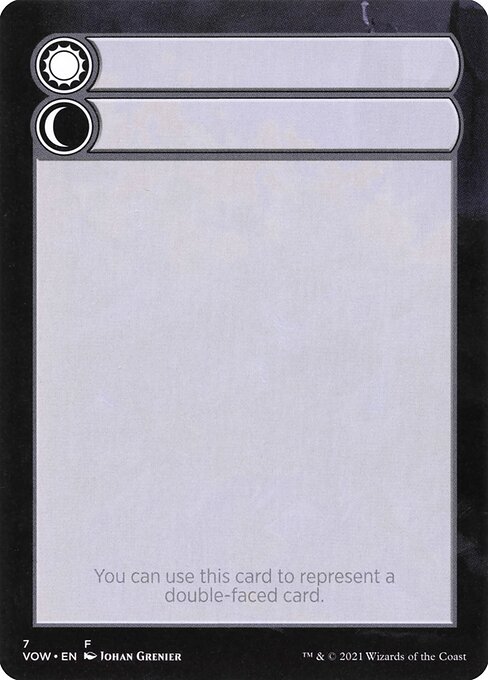 Double-Faced Substitute Card 7