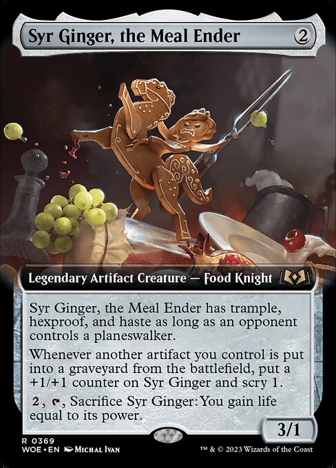 Syr Ginger, the Meal Ender 369