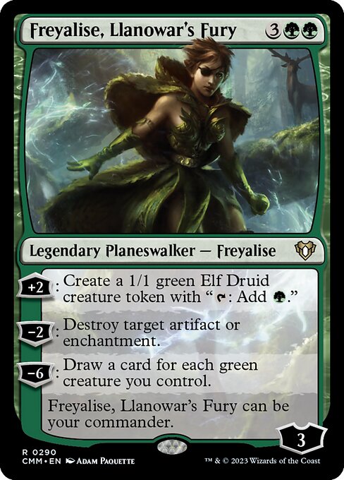 Freyalise, Llanowar's Fury 290