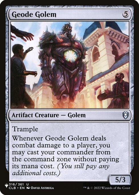 Geode Golem CLB-316