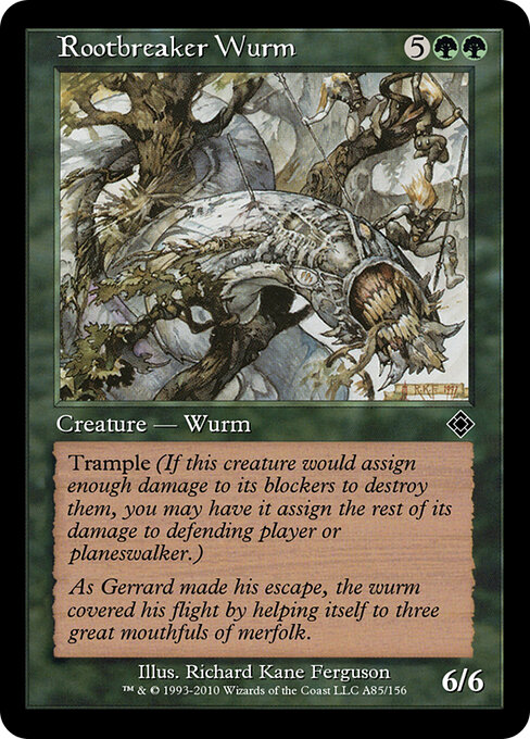 Rootbreaker Wurm A85