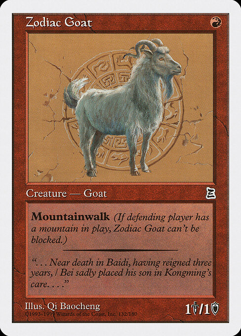 Zodiac Goat 132