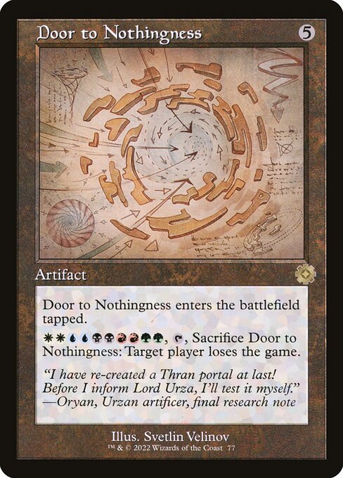 Door to Nothingness 77