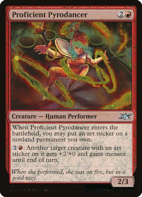 Proficient Pyrodancer 406