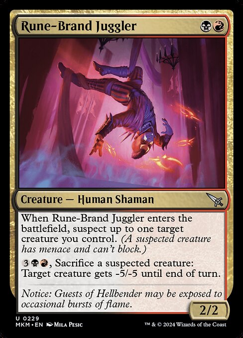 Rune-Brand Juggler 229