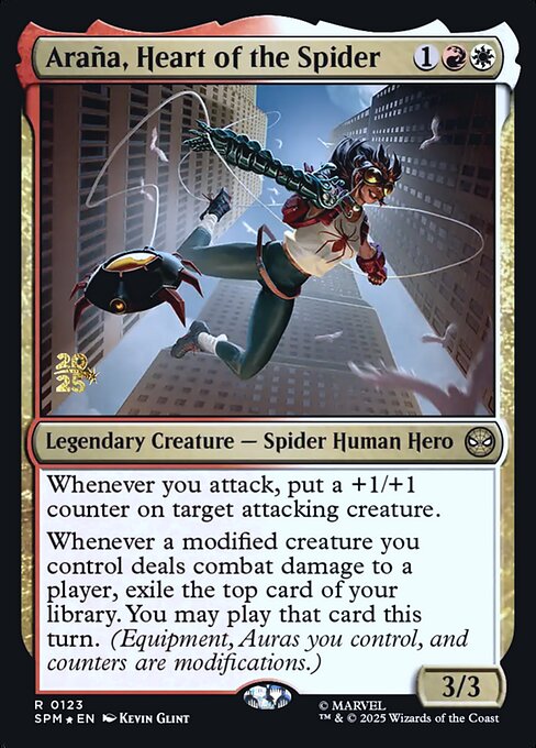 Araña, Heart of the Spider 123s