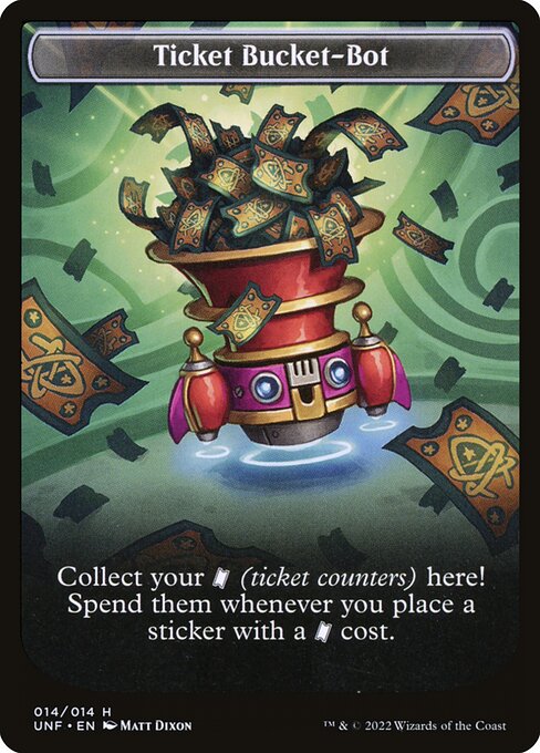 Ticket Bucket-Bot 14