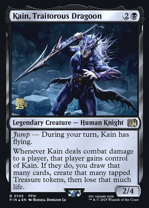 Kain, Traitorous Dragoon 105s