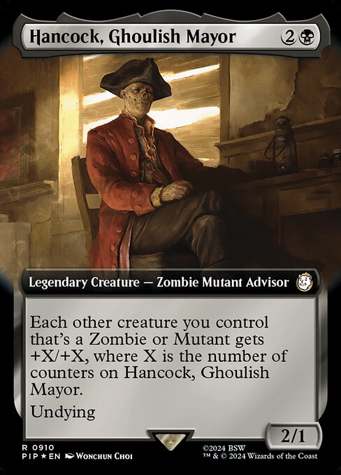 Hancock, Ghoulish Mayor 910