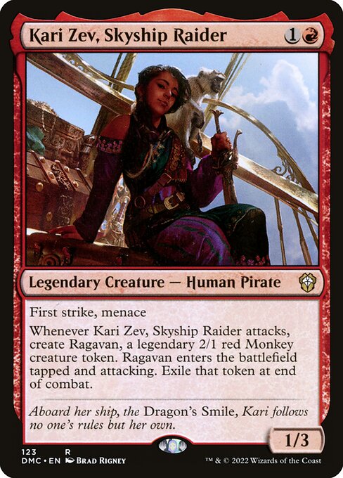 Kari Zev, Skyship Raider 123