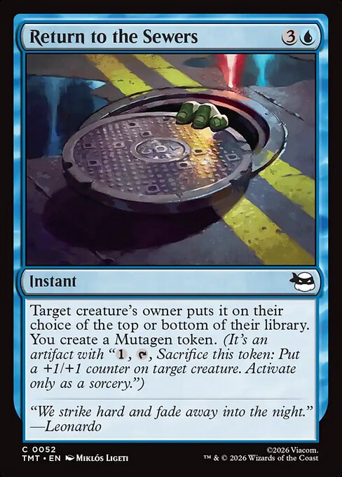 Return to the Sewers 52