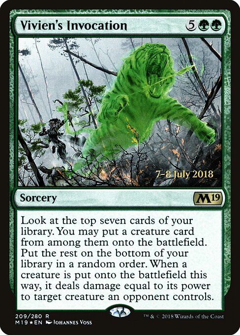 Vivien's Invocation 209s