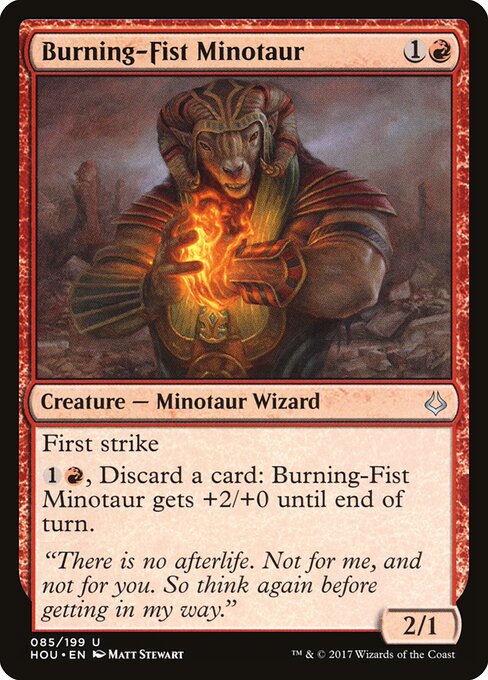Burning-Fist Minotaur 85