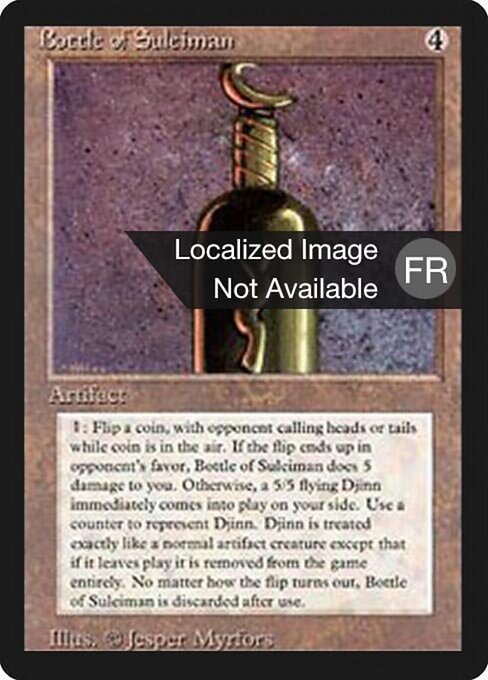 Bottle of Suleiman 237