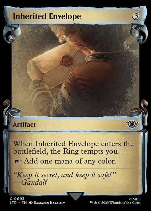 Inherited Envelope 693