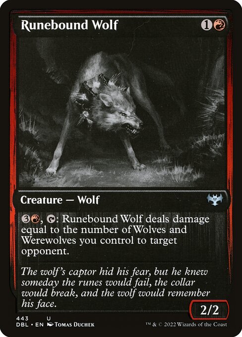 Runebound Wolf 443