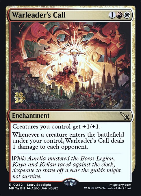 Warleader's Call 242s