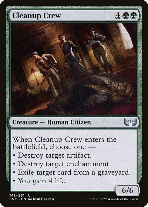 Cleanup Crew 141