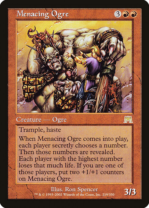 Menacing Ogre 219