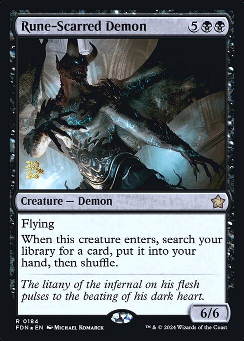 Rune-Scarred Demon 184s