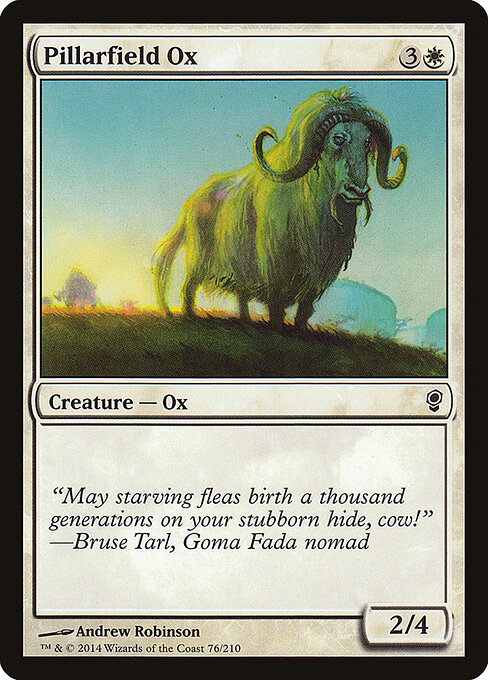 Pillarfield Ox 76