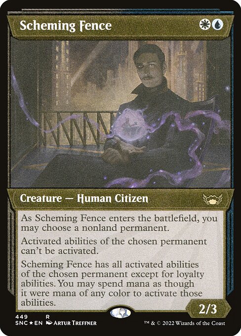 Scheming Fence 449