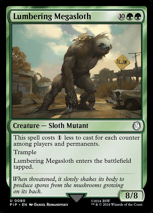 Lumbering Megasloth 80