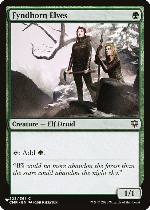 Fyndhorn Elves CMR-228