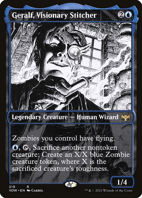 Geralf, Visionary Stitcher 319