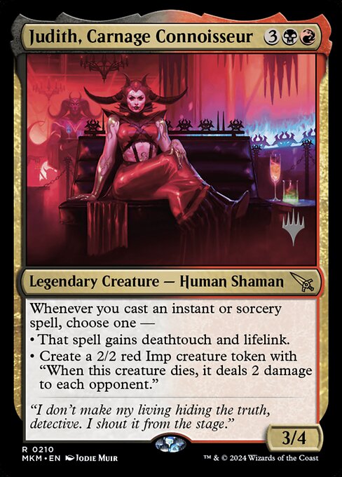 Judith, Carnage Connoisseur 210p