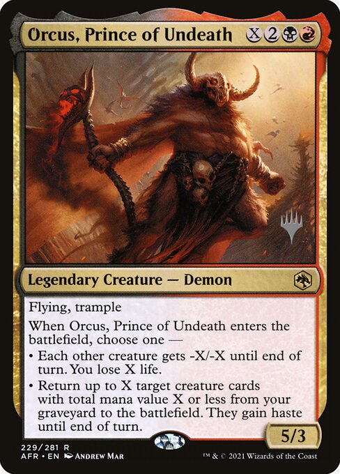 Orcus, Prince of Undeath 229p
