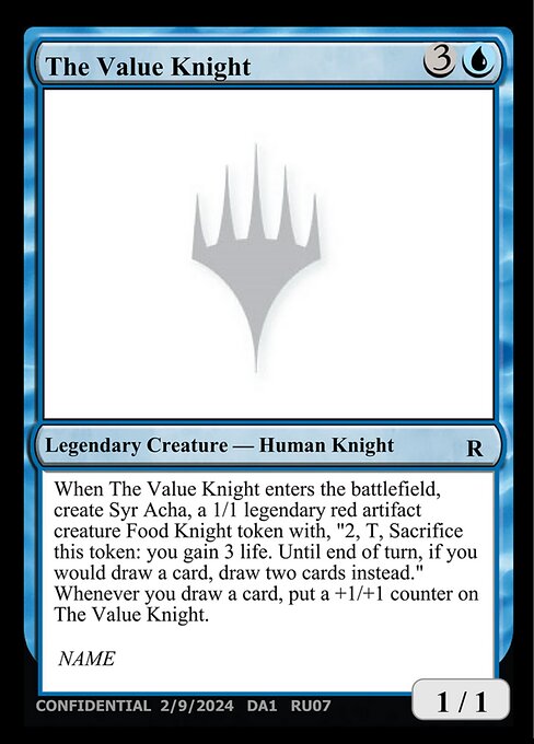 The Value Knight RU07a