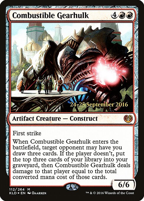 Combustible Gearhulk 112s