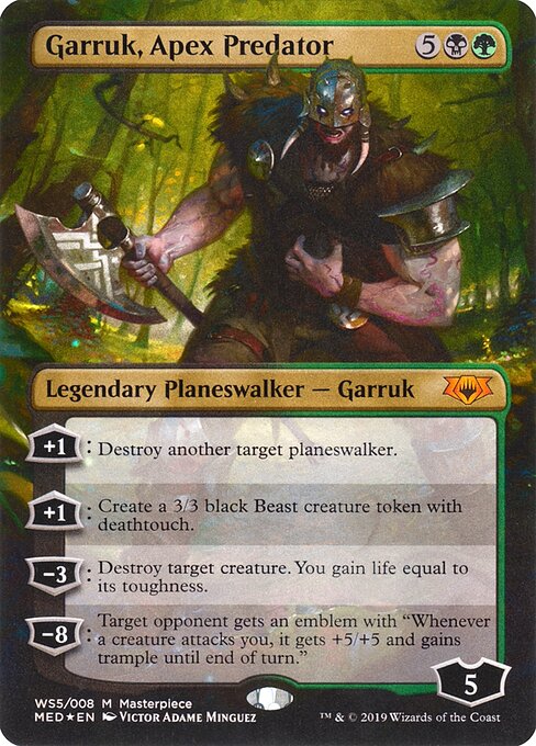 Garruk, Apex Predator WS5