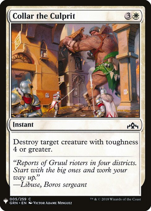 Collar the Culprit GRN-5