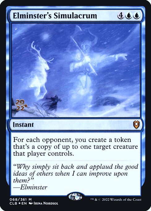 Elminster's Simulacrum 68s