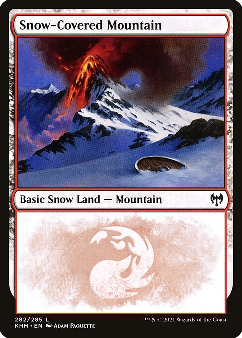 Snow-Covered Mountain 282