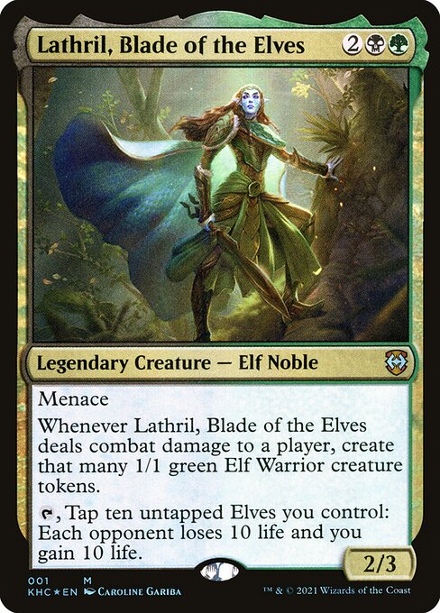 Lathril, Blade of the Elves 1