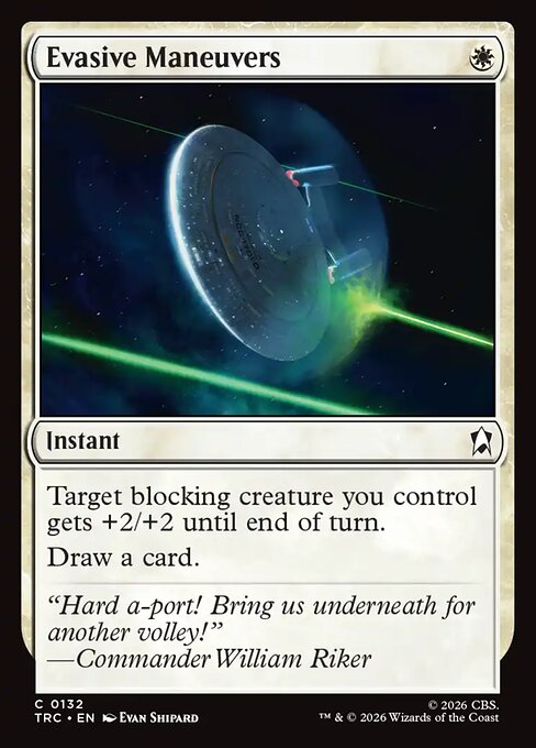 Evasive Maneuvers 132
