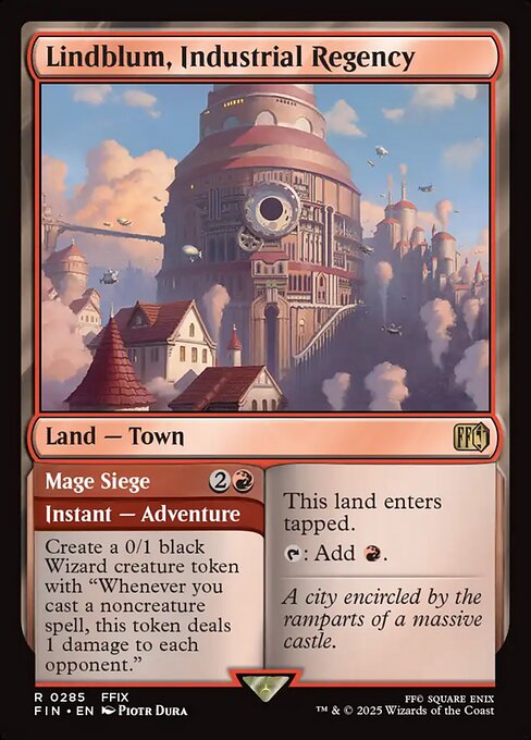 Lindblum, Industrial Regency // Mage Siege 285