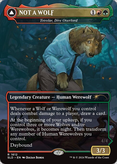 Tovolar, Dire Overlord // Tovolar, the Midnight Scourge 1612