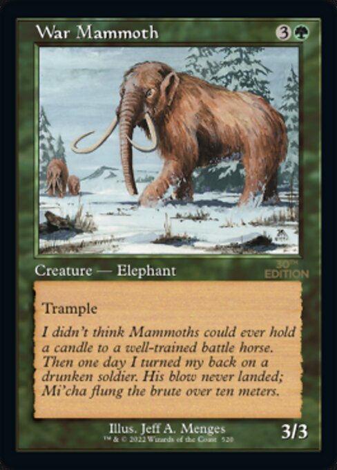 War Mammoth 520