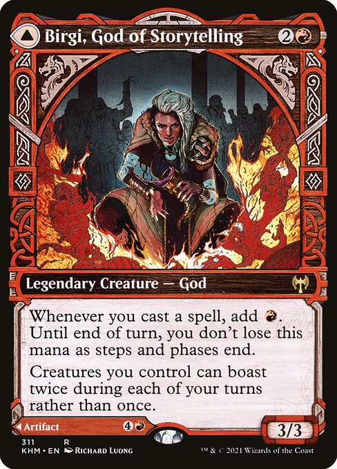 Birgi, God of Storytelling // Harnfel, Horn of Bounty 311