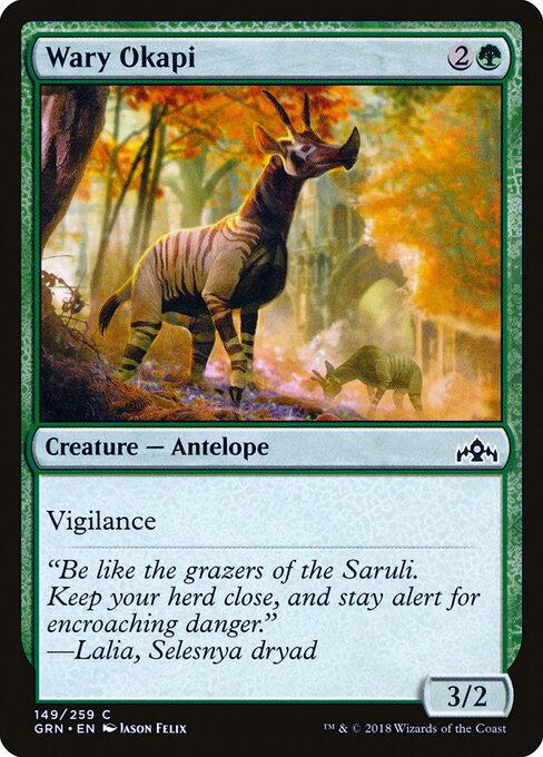 Wary Okapi 149