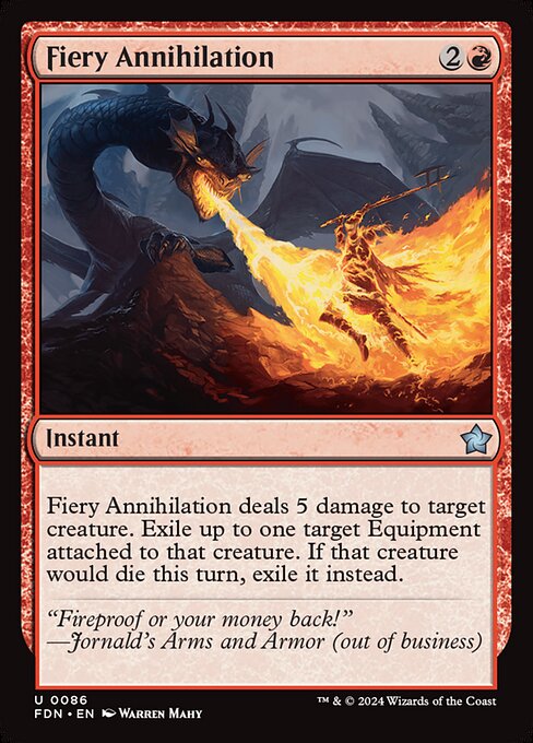 Fiery Annihilation 86