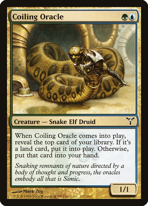 Coiling Oracle 107
