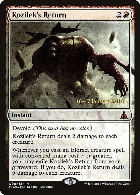 Kozilek's Return 98s