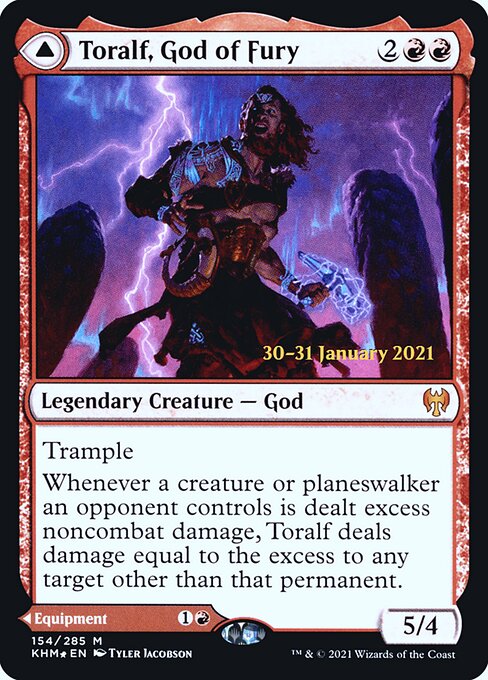 Toralf, God of Fury // Toralf's Hammer 154s