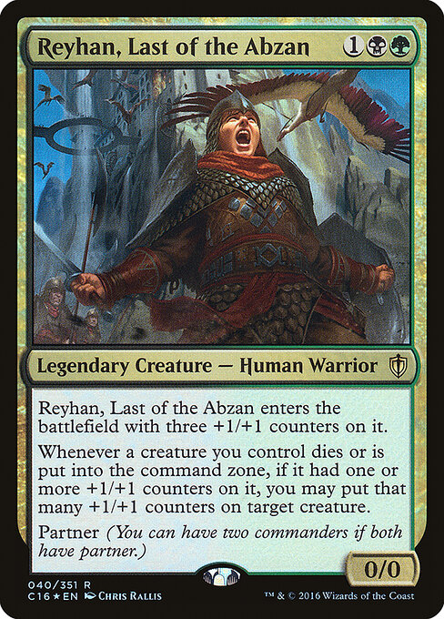 Reyhan, Last of the Abzan 40